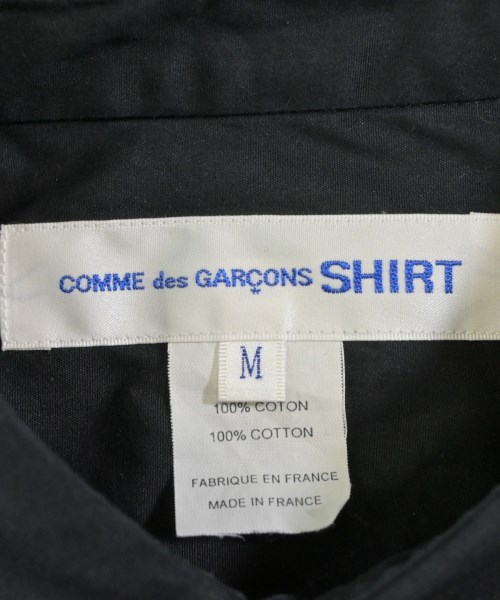 COMME des GARCONS SHIRT（コムデギャルソンシャツ）カジュアルシャツ 黒 サイズ:M メンズ/2200615508047