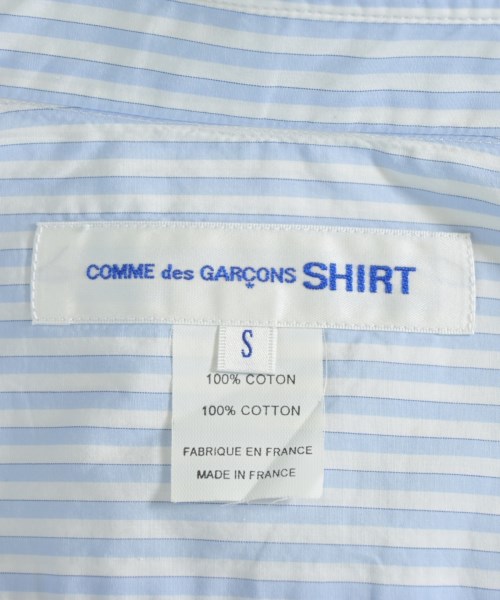 COMME des GARCONS SHIRT（コムデギャルソンシャツ）カジュアルシャツ 青 サイズ:S メンズ/2200611369031