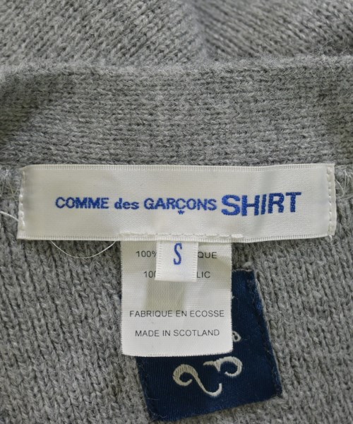 COMME des GARCONS SHIRT（コムデギャルソンシャツ）カーディガン グレー サイズ:S メンズ/2200615904016