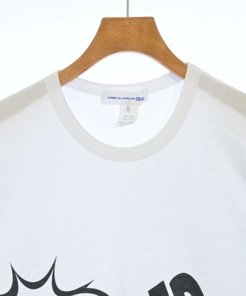 COMME des GARCONS SHIRT（コムデギャルソンシャツ）Tシャツ・カットソー 白 サイズ:L メンズ/2200610708077