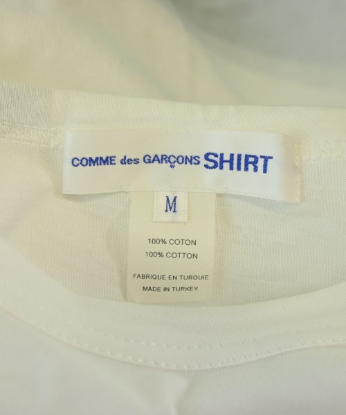 COMME des GARCONS SHIRT（コムデギャルソンシャツ）Tシャツ・カットソー 白 サイズ:M メンズ/2200618260027