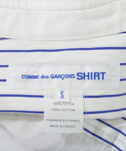 COMME des GARCONS SHIRT（コムデギャルソンシャツ）カジュアルシャツ 白 サイズ:S メンズ/2200614699111