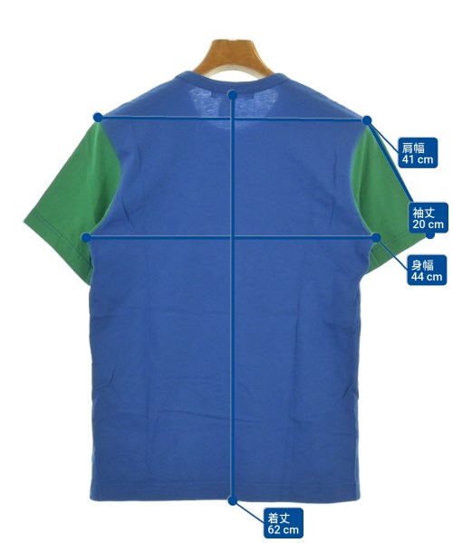 COMME des GARCONS SHIRT（コムデギャルソンシャツ）Tシャツ・カットソー 青 サイズ:S メンズ/2200618577194