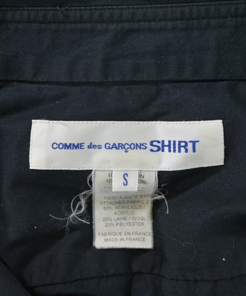 COMME des GARCONS SHIRT（コムデギャルソンシャツ）カジュアルシャツ 黒 サイズ:S メンズ/2200618628032