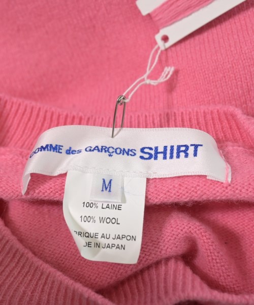 COMME des GARCONS SHIRT（コムデギャルソンシャツ）ニット・セーター ピンク サイズ:M メンズ/2200618705030