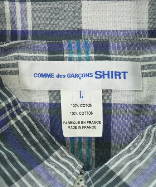 COMME des GARCONS SHIRT（コムデギャルソンシャツ）カジュアルシャツ 紺 サイズ:L メンズ/2200618773060