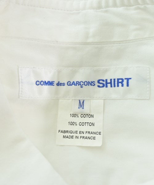 COMME des GARCONS SHIRT（コムデギャルソンシャツ）カジュアルシャツ 白 サイズ:M メンズ/2200618877041