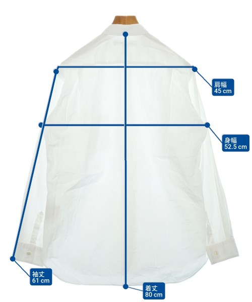 COMME des GARCONS SHIRT（コムデギャルソンシャツ）カジュアルシャツ 白 サイズ:M メンズ/2200618877041