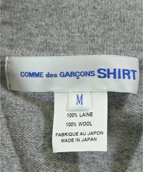 COMME des GARCONS SHIRT（コムデギャルソンシャツ）ニット・セーター グレー サイズ:M メンズ/2200597214349