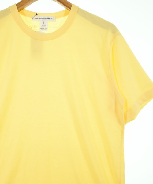 COMME des GARCONS SHIRT（コムデギャルソンシャツ）Tシャツ・カットソー 黄 サイズ:L メンズ/2200616927021