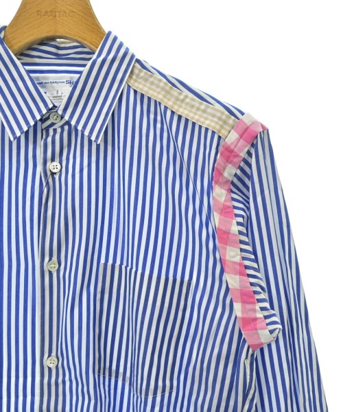 COMME des GARCONS SHIRT（コムデギャルソンシャツ）カジュアルシャツ 青 サイズ:S メンズ/2200616927045