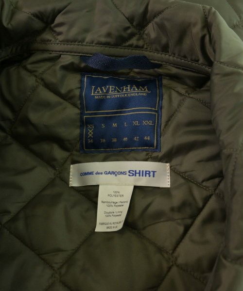 COMME des GARCONS SHIRT（コムデギャルソンシャツ）ダウンジャケット/ダウンベスト カーキ サイズ:XS メンズ/2200619050078