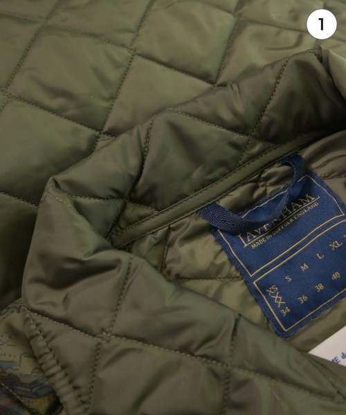 COMME des GARCONS SHIRT（コムデギャルソンシャツ）ダウンジャケット/ダウンベスト カーキ サイズ:XS メンズ/2200619050078