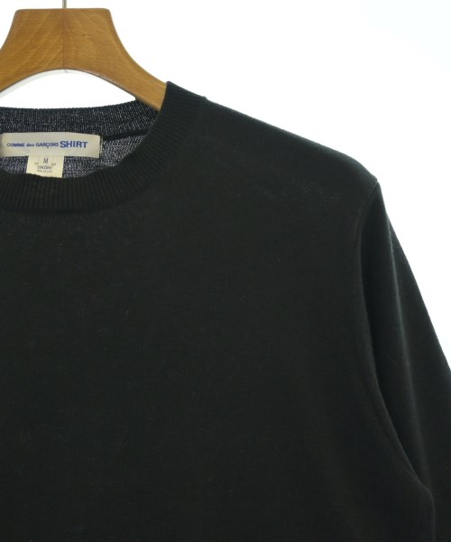 COMME des GARCONS SHIRT（コムデギャルソンシャツ）ニット・セーター 黒 サイズ:M メンズ/2200619050122