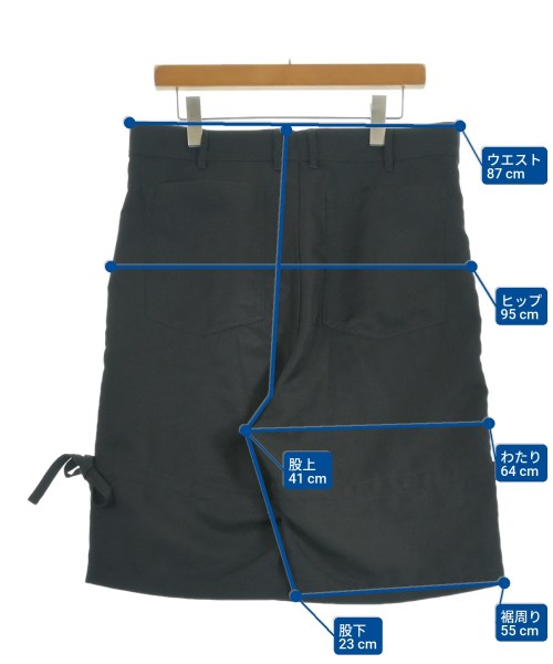 COMME des GARCONS SHIRT（コムデギャルソンシャツ）ショートパンツ 黒 サイズ:XS メンズ/2200619050139