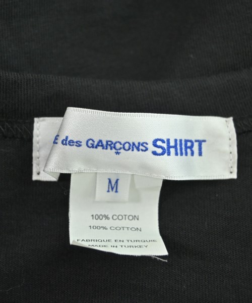 COMME des GARCONS SHIRT（コムデギャルソンシャツ）Tシャツ・カットソー 黒 サイズ:M メンズ/2200619141066