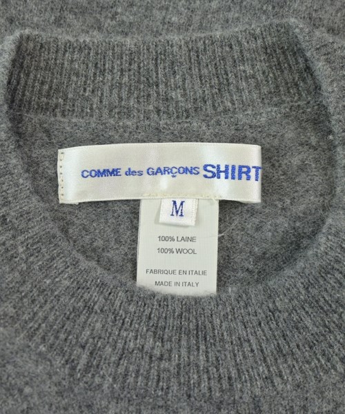 COMME des GARCONS SHIRT（コムデギャルソンシャツ）ニット・セーター グレー サイズ:M メンズ/2200619272081