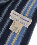 COMME des GARCONS SHIRT（コムデギャルソンシャツ）マフラー 紺 サイズ:- メンズ/2200620127103