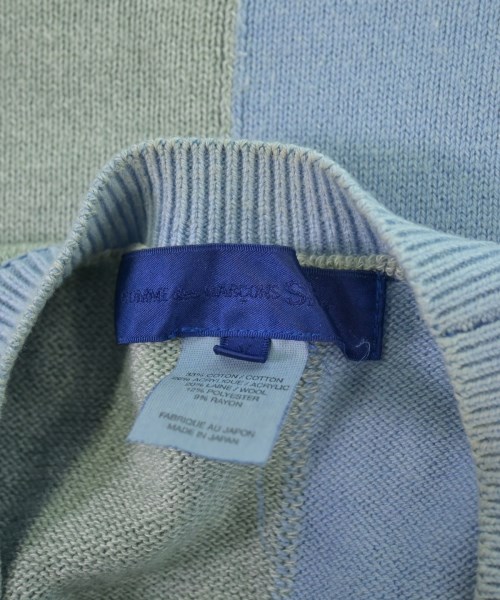 COMME des GARCONS SHIRT（コムデギャルソンシャツ）ベスト 青 サイズ:X(XL位) メンズ/2200620282017