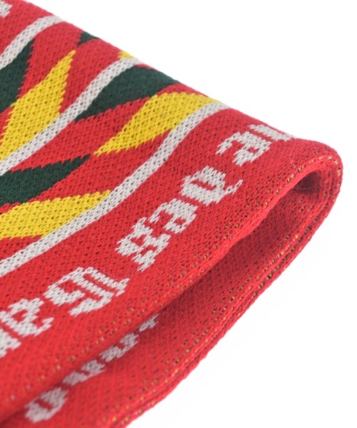 COMME des GARCONS SHIRT（コムデギャルソンシャツ）マフラー 赤 サイズ:- メンズ/2200620320023