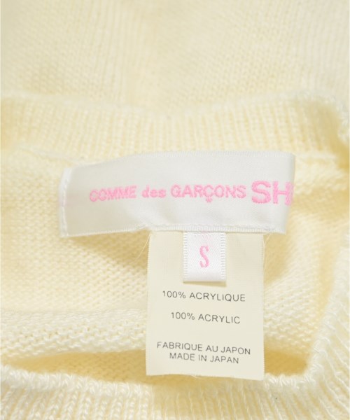 COMME des GARCONS SHIRT（コムデギャルソンシャツ）ニット・セーター 白 サイズ:S レディース/2200609436066