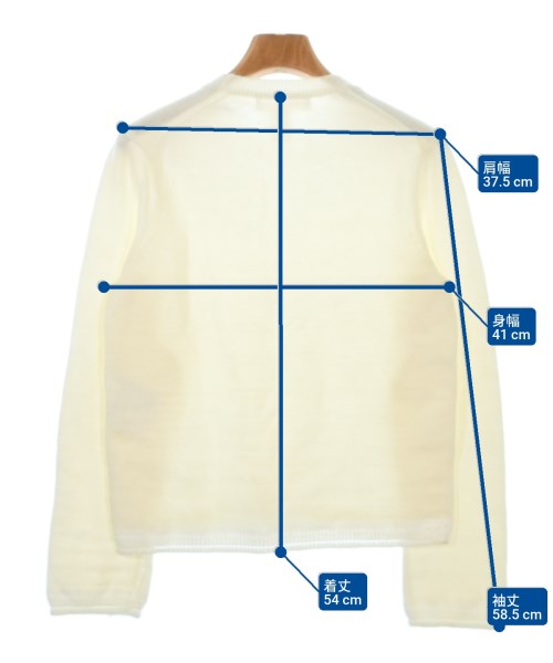 COMME des GARCONS SHIRT（コムデギャルソンシャツ）ニット・セーター 白 サイズ:S レディース/2200609436066