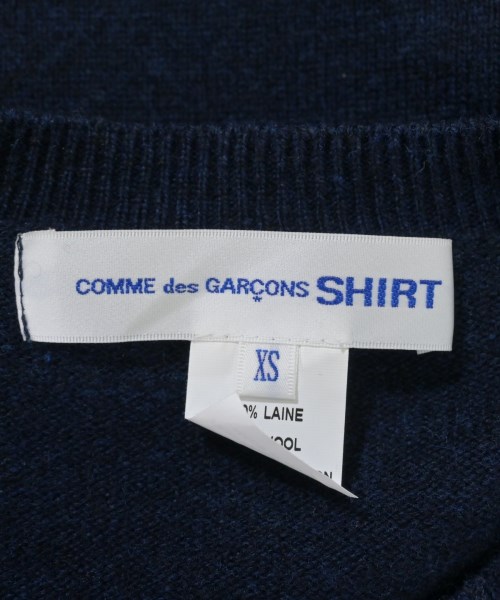COMME des GARCONS SHIRT（コムデギャルソンシャツ）ニット・セーター 紺 サイズ:XS メンズ/2200620401036