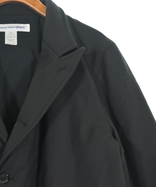 COMME des GARCONS SHIRT（コムデギャルソンシャツ）カジュアルジャケット 黒 サイズ:L メンズ/2200620600019