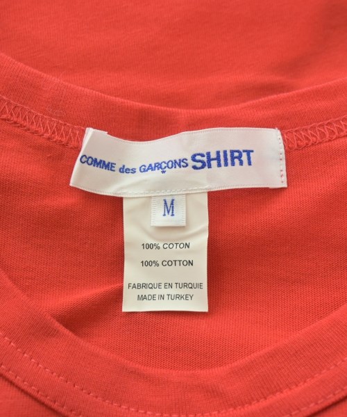 COMME des GARCONS SHIRT（コムデギャルソンシャツ）Tシャツ・カットソー 赤 サイズ:M メンズ/2200619363093