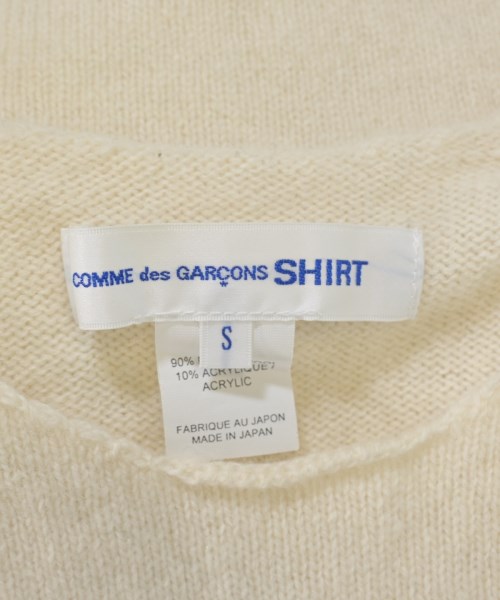 COMME des GARCONS SHIRT（コムデギャルソンシャツ）ニット・セーター 白 サイズ:S メンズ/2200620920025