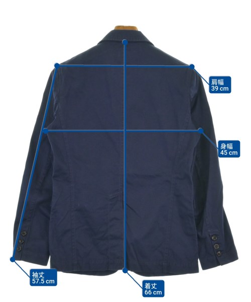 COMME des GARCONS SHIRT（コムデギャルソンシャツ）カジュアルジャケット 紺 サイズ:XS メンズ/2200620926010