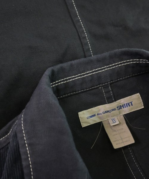 COMME des GARCONS SHIRT（コムデギャルソンシャツ）カジュアルジャケット 紺 サイズ:XS メンズ/2200620926027