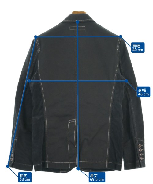 COMME des GARCONS SHIRT（コムデギャルソンシャツ）カジュアルジャケット 紺 サイズ:XS メンズ/2200620926027