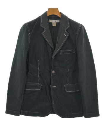 COMME des GARCONS SHIRT コムデギャルソン　ジャケット プレイ コムデギャルソン トラックジャケット ワンポイント黒ハート-黒