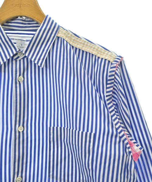 COMME des GARCONS SHIRT（コムデギャルソンシャツ）カジュアルシャツ 青 サイズ:M メンズ/2200621048025