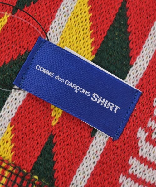 COMME des GARCONS SHIRT（コムデギャルソンシャツ）マフラー 赤 サイズ:- メンズ/2200621048056