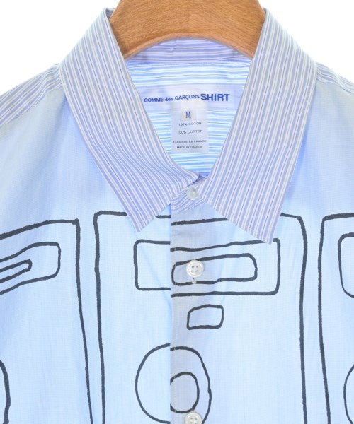 COMME des GARCONS SHIRT（コムデギャルソンシャツ）カジュアルシャツ 青 サイズ:M メンズ/2200617001041