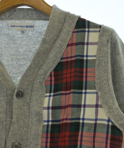 COMME des GARCONS SHIRT（コムデギャルソンシャツ）カーディガン グレー サイズ:M メンズ/2200621342116