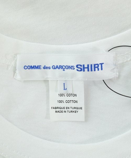 COMME des GARCONS SHIRT（コムデギャルソンシャツ）Tシャツ・カットソー 白 サイズ:L メンズ/2200599811157