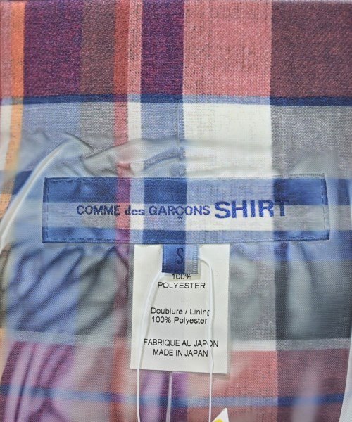 COMME des GARCONS SHIRT（コムデギャルソンシャツ）カジュアルジャケット 赤 サイズ:S メンズ/2200599594135