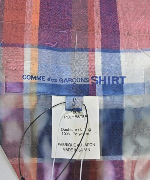 COMME des GARCONS SHIRT（コムデギャルソンシャツ）ピーコート 赤 サイズ:S メンズ/2200599594166