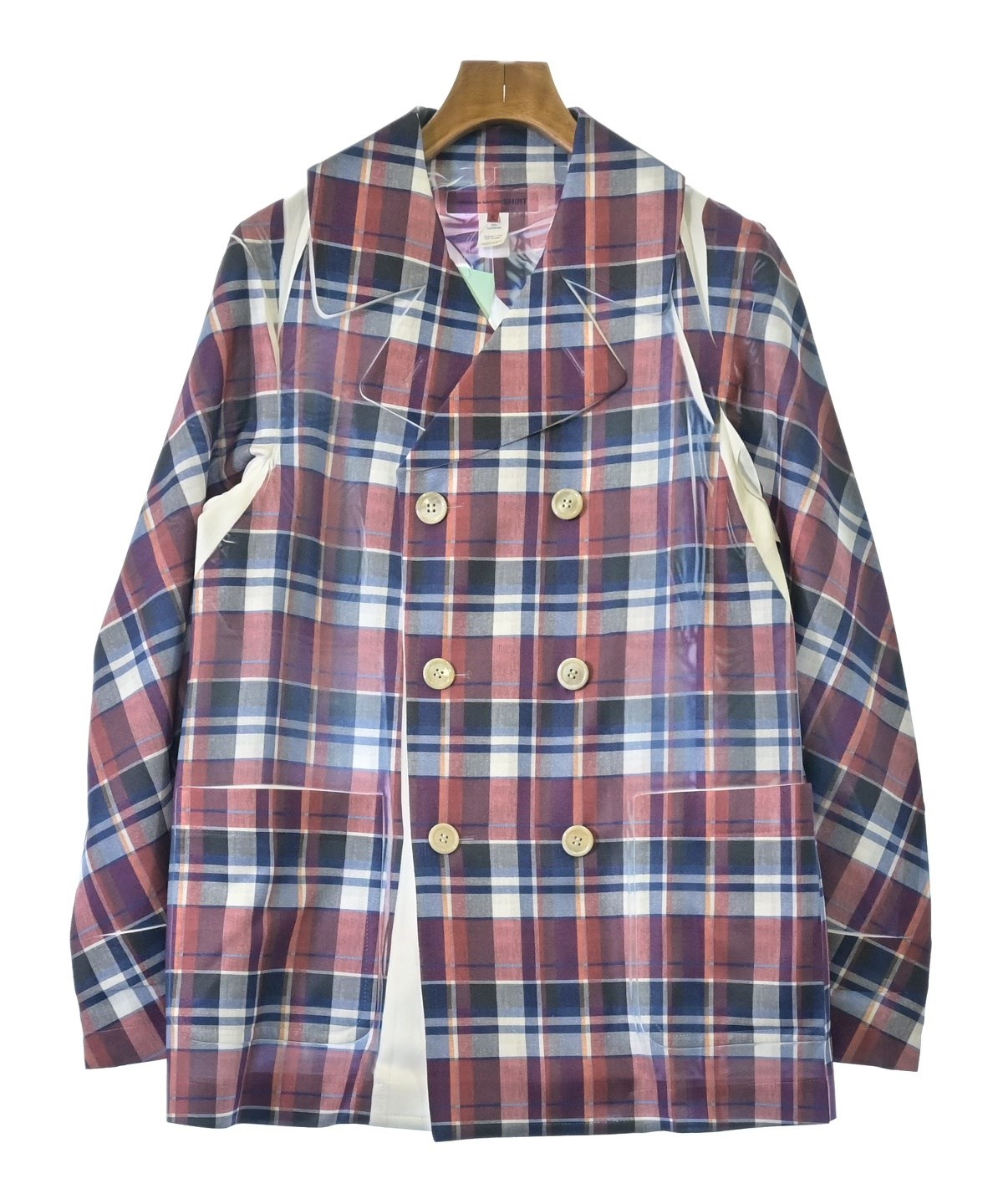 COMME des GARCONS SHIRT（コムデギャルソンシャツ）ピーコート 赤