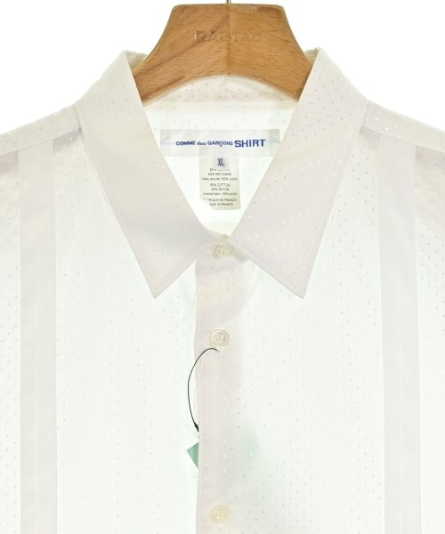 COMME des GARCONS SHIRT（コムデギャルソンシャツ）カジュアルシャツ 白 サイズ:XL メンズ/2200600331025
