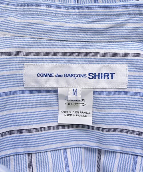 COMME des GARCONS SHIRT（コムデギャルソンシャツ）カジュアルシャツ 青 サイズ:M メンズ/2200600936022