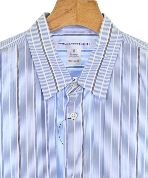 COMME des GARCONS SHIRT（コムデギャルソンシャツ）カジュアルシャツ 青 サイズ:M メンズ/2200600936022