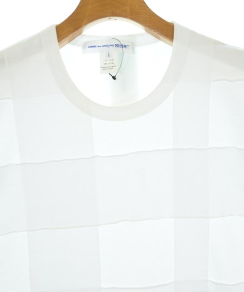 COMME des GARCONS SHIRT（コムデギャルソンシャツ）Tシャツ・カットソー 白 サイズ:L メンズ/2200600936114