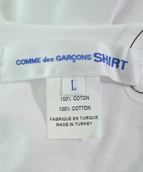 COMME des GARCONS SHIRT（コムデギャルソンシャツ）Tシャツ・カットソー 白 サイズ:L メンズ/2200600951148