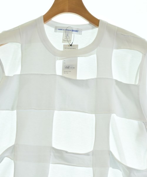 COMME des GARCONS SHIRT（コムデギャルソンシャツ）Tシャツ・カットソー 白 サイズ:L メンズ/2200600951148