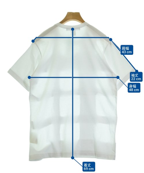 COMME des GARCONS SHIRT（コムデギャルソンシャツ）Tシャツ・カットソー 白 サイズ:L メンズ/2200600951148