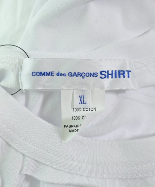 COMME des GARCONS SHIRT（コムデギャルソンシャツ）Tシャツ・カットソー 白 サイズ:XL メンズ/2200600951155